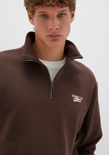  Mavi Kahverengi Sweatshirt 0S10465-88067