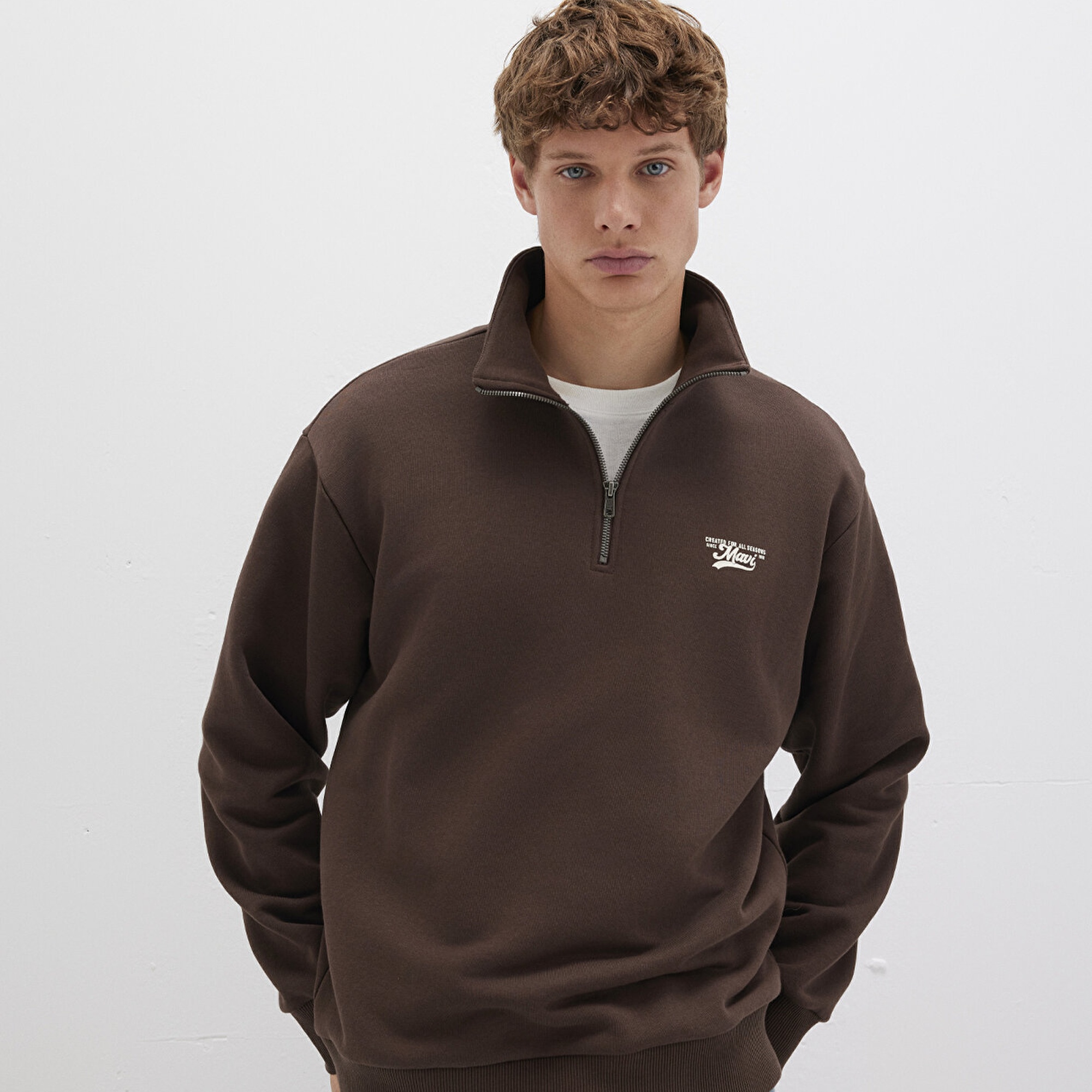 Mavi Kahverengi Sweatshirt 0S10465-88067