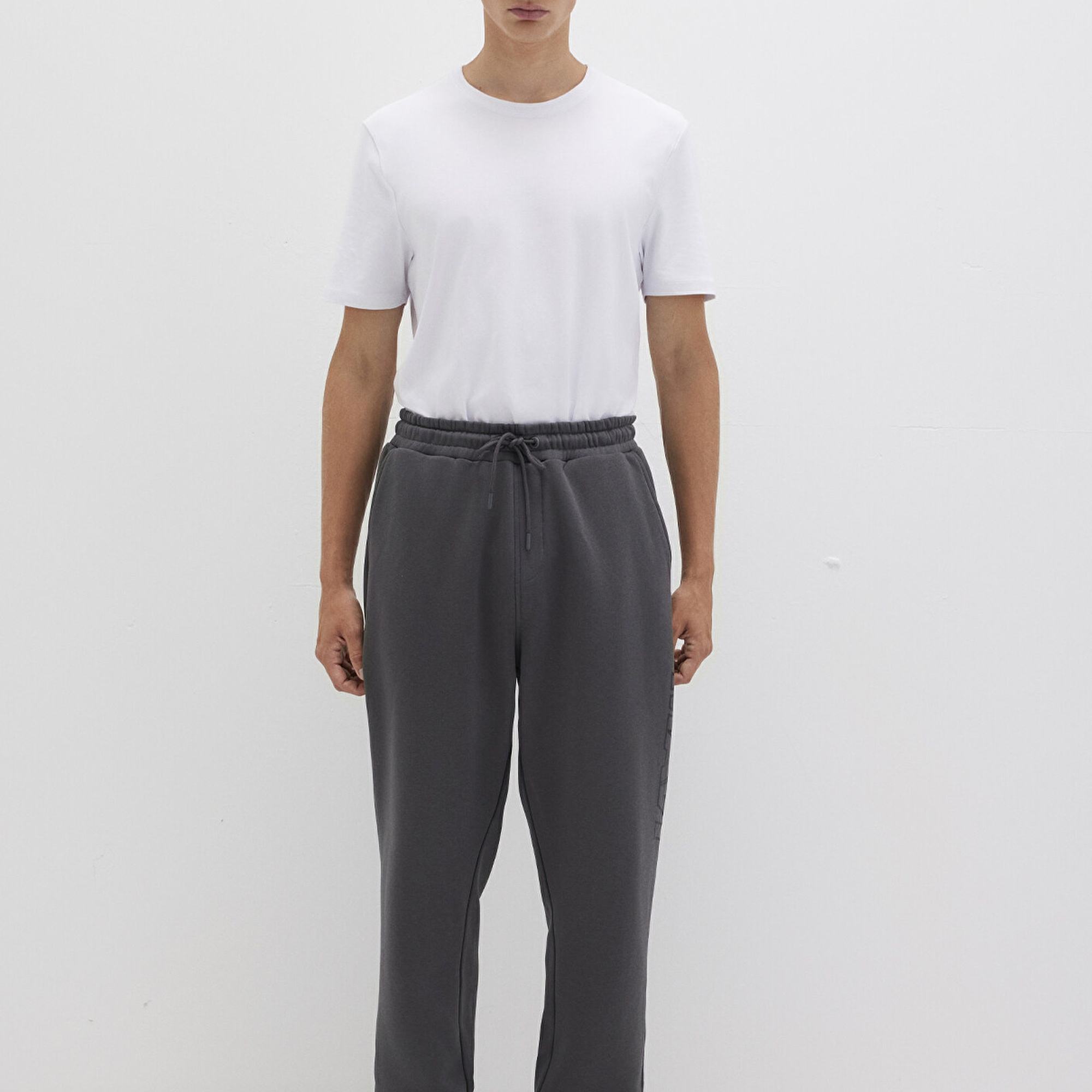 Mavi Mavi Logo Baskılı Antrasit Eşofman Altı 0010208-80106