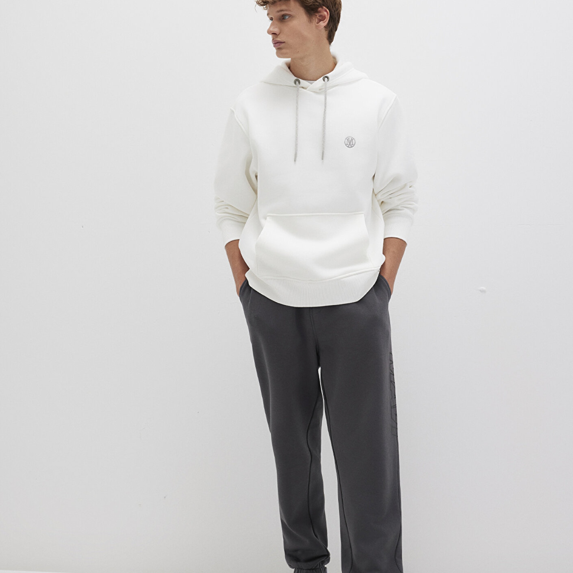 Mavi Mavi Logo Baskılı Antrasit Eşofman Altı 0010208-80106