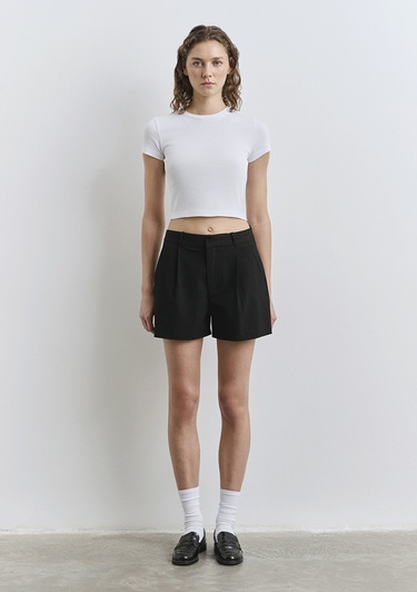  Mavi Siyah Şort 1410217-85353