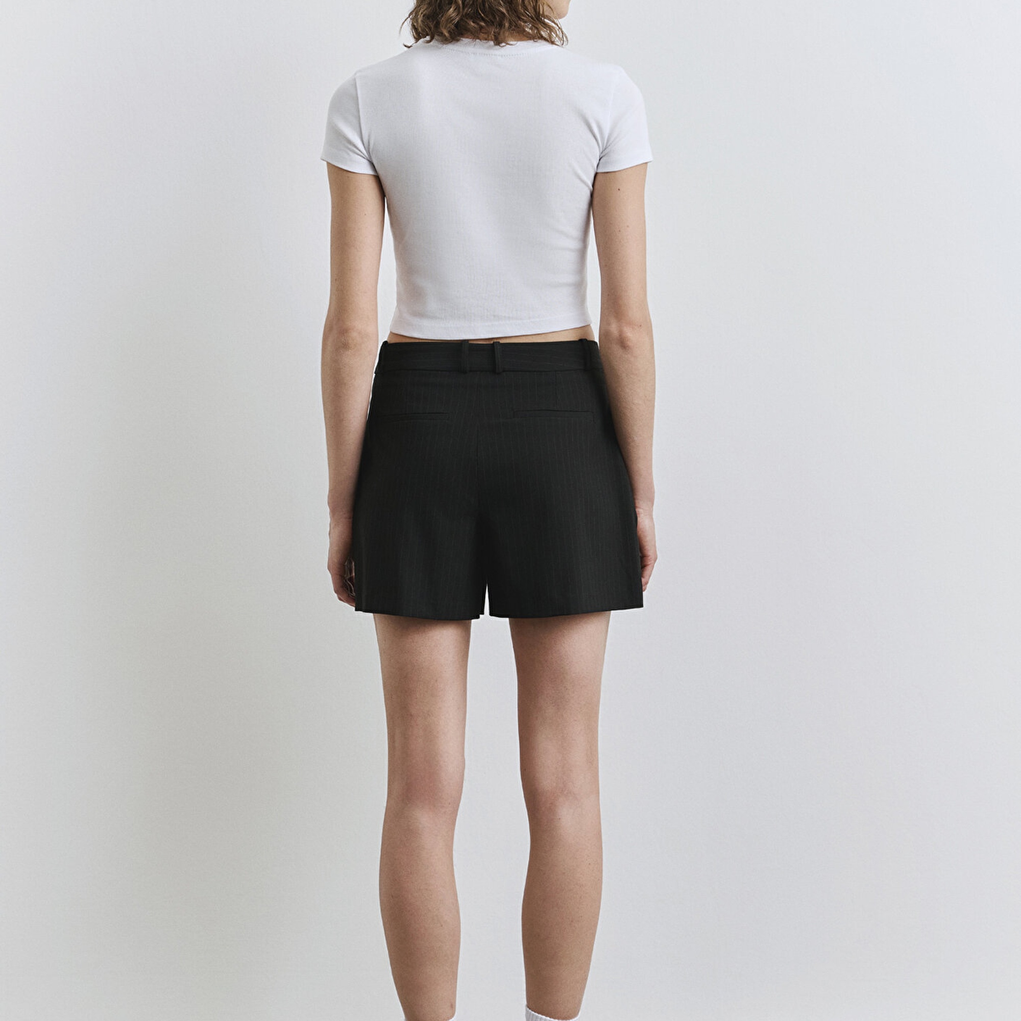 Mavi Siyah Şort 1410217-85353