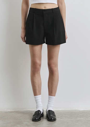  Mavi Siyah Şort 1410217-85353