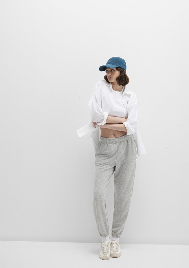  Mavi Gri Basic Eşofman Altı 1600823-32175