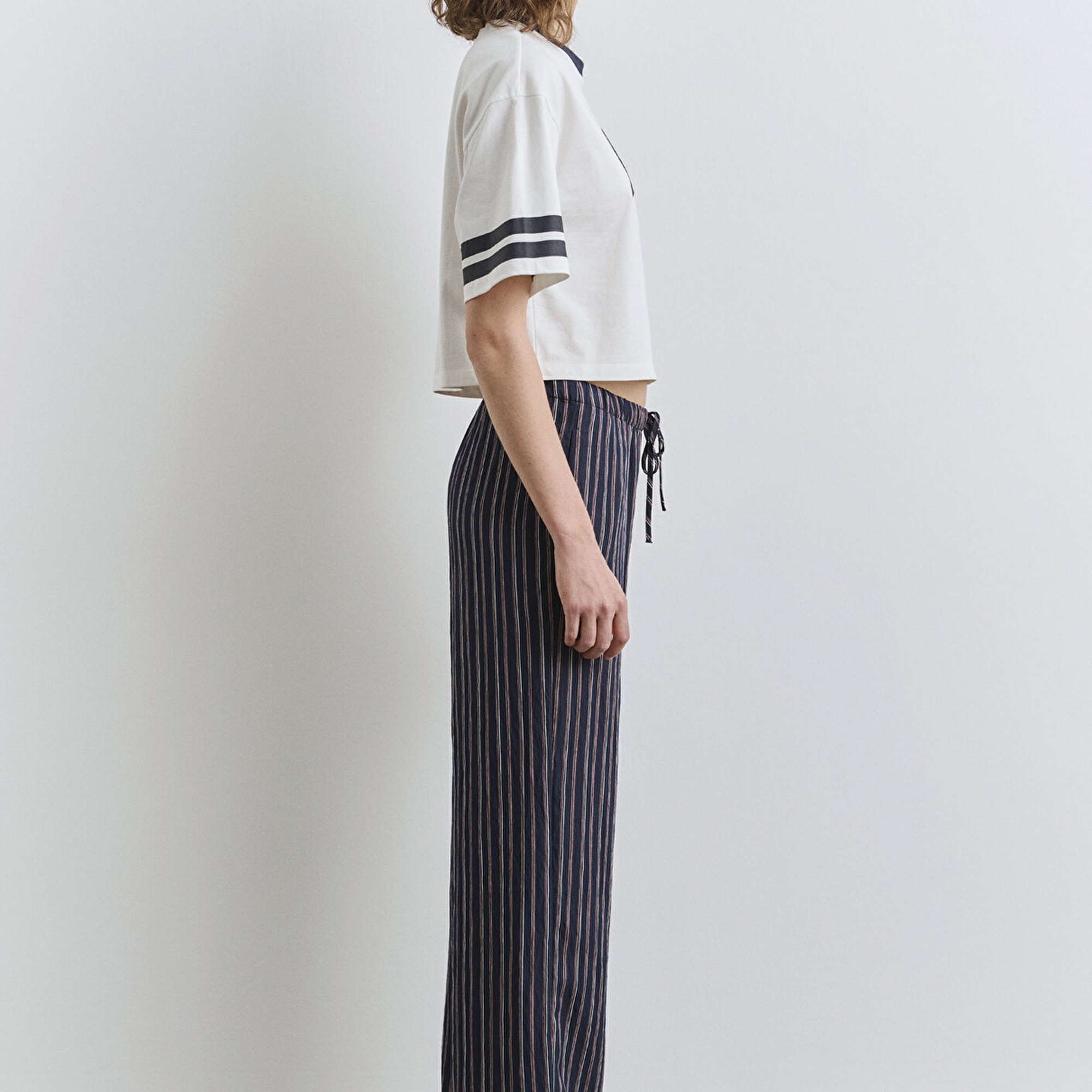 Mavi Mavi Logo Baskılı Beyaz Tişört Regular Fit / Normal Kesim 1613376-70057