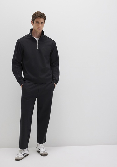  Mavi Siyah Eşofman Altı 0010488-900