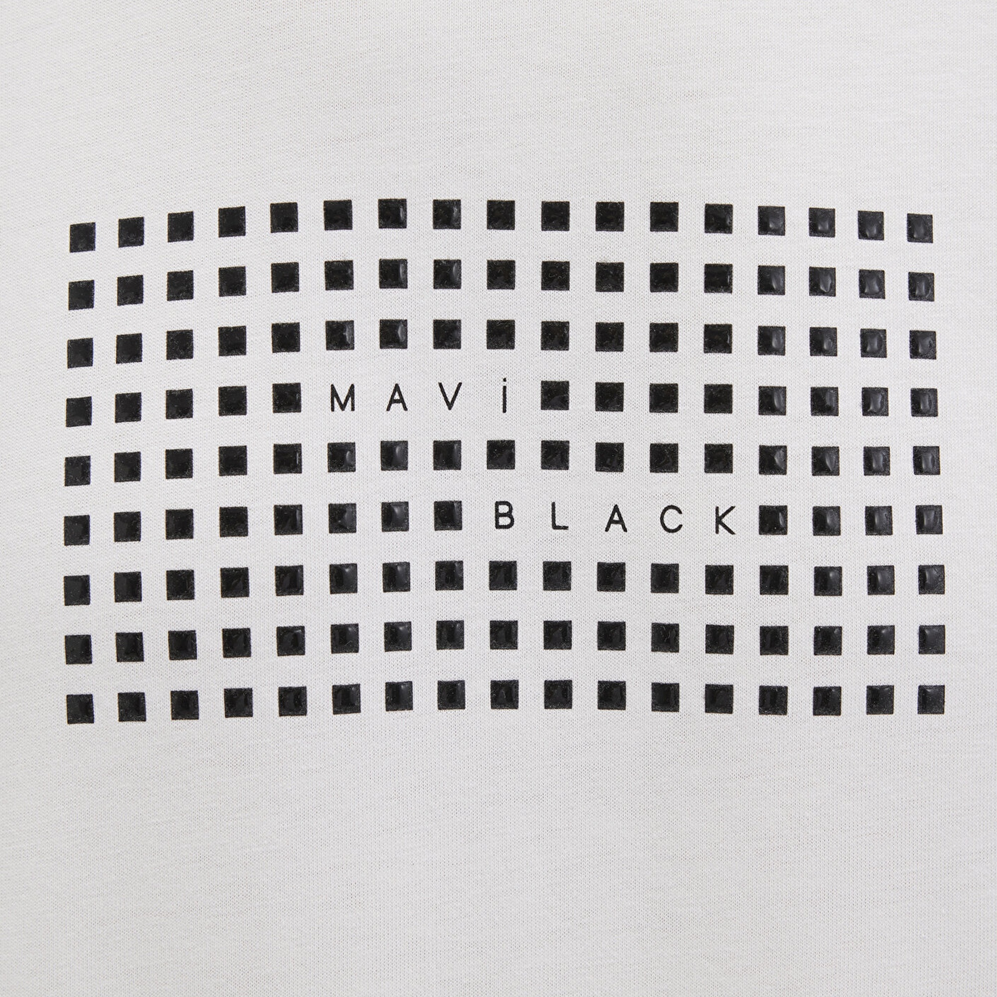 Mavi Mavi Black Baskılı Ekru Tişört Regular Fit / Normal Kesim 0612866-70057