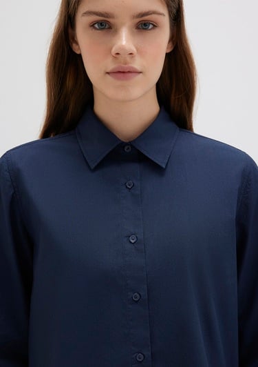  Mavi Lacivert Gömlek Regular Fit / Normal Kesim 1211198-82318