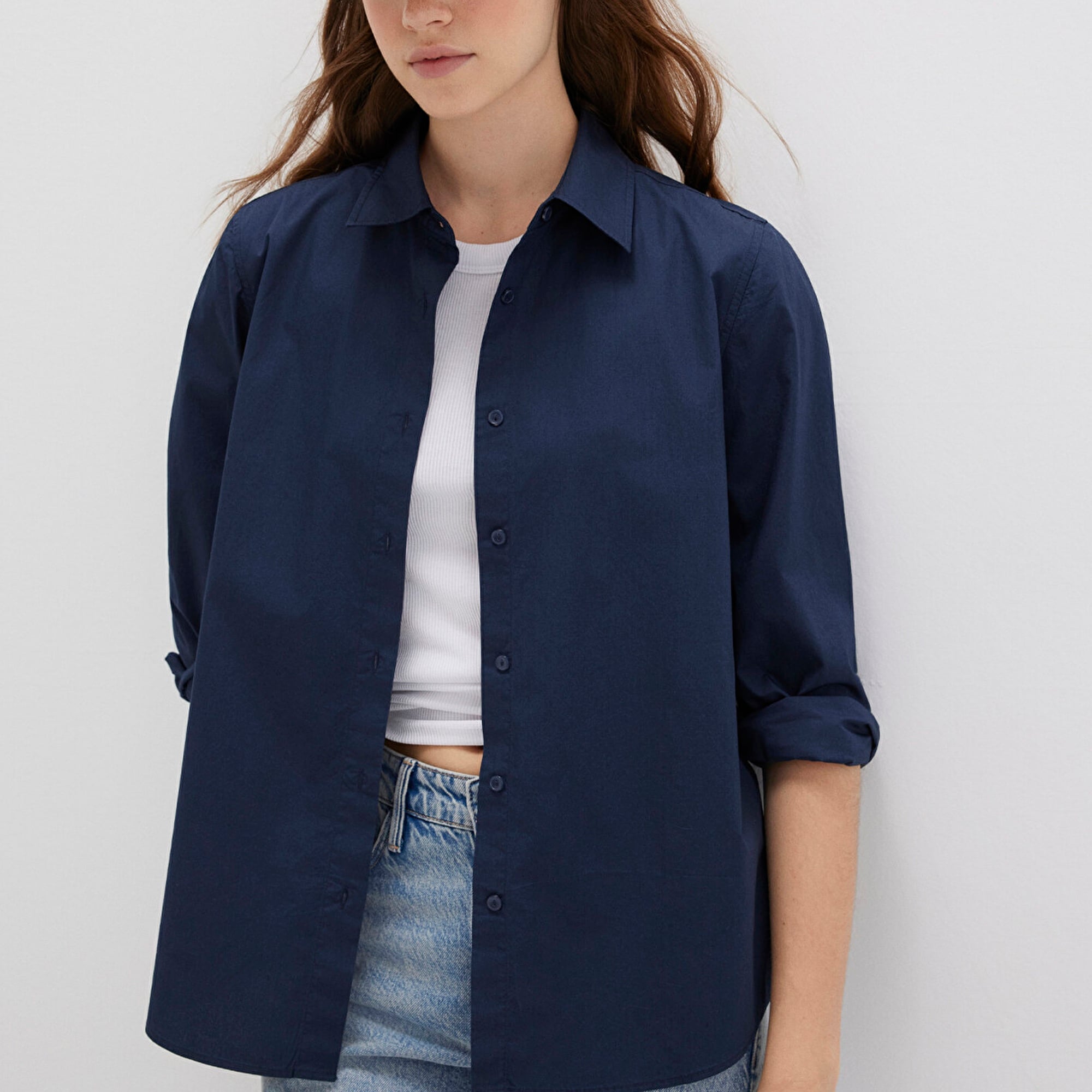 Mavi Lacivert Gömlek Regular Fit / Normal Kesim 1211198-82318