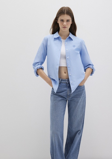  Mavi Mavi Gömlek Regular Fit / Normal Kesim 1211194-81509