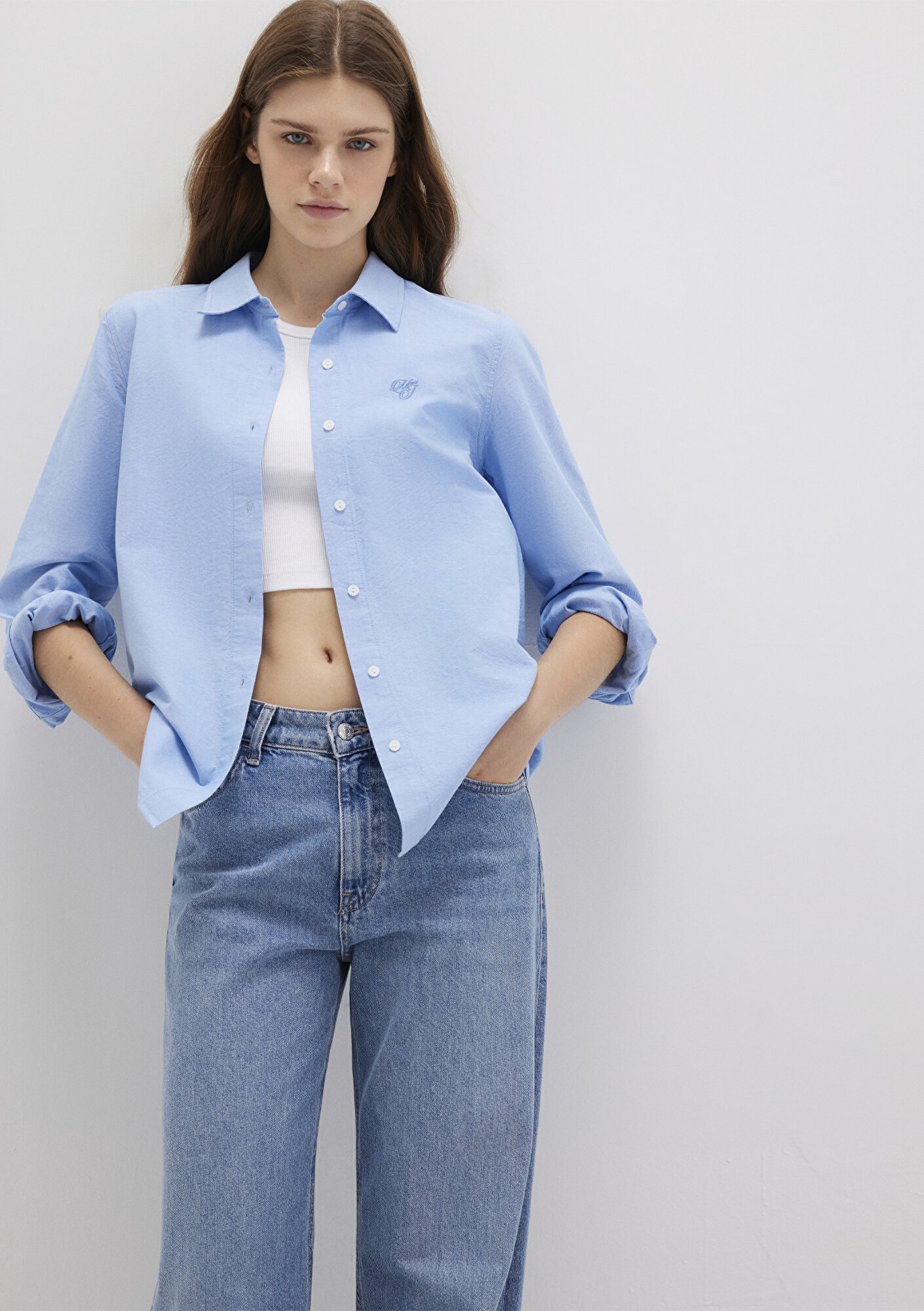  Mavi Mavi Gömlek Regular Fit / Normal Kesim 1211194-81509