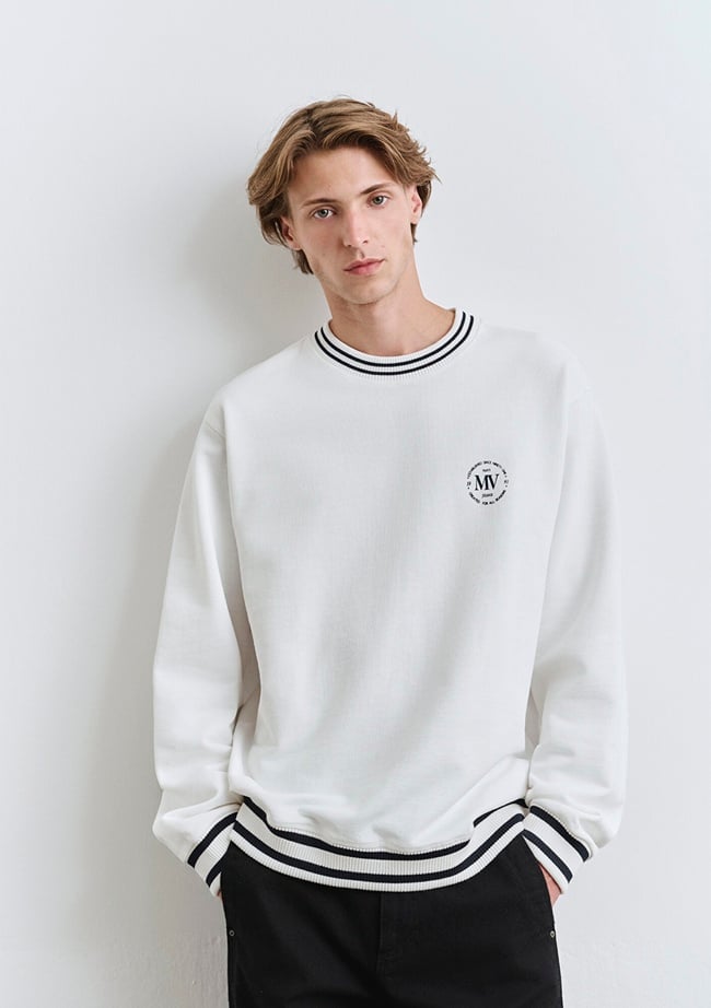  Mavi Ekru Sweatshirt 0S10378-70057