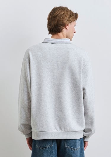  Mavi Gri Sweatshirt 0S10390-82498