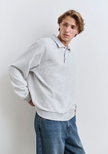  Mavi Gri Sweatshirt 0S10390-82498