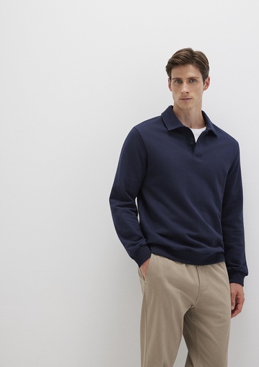  Mavi Lacivert Sweatshirt 0S10420-82318