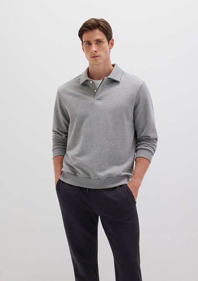  Mavi Gri Sweatshirt 0S10420-80018