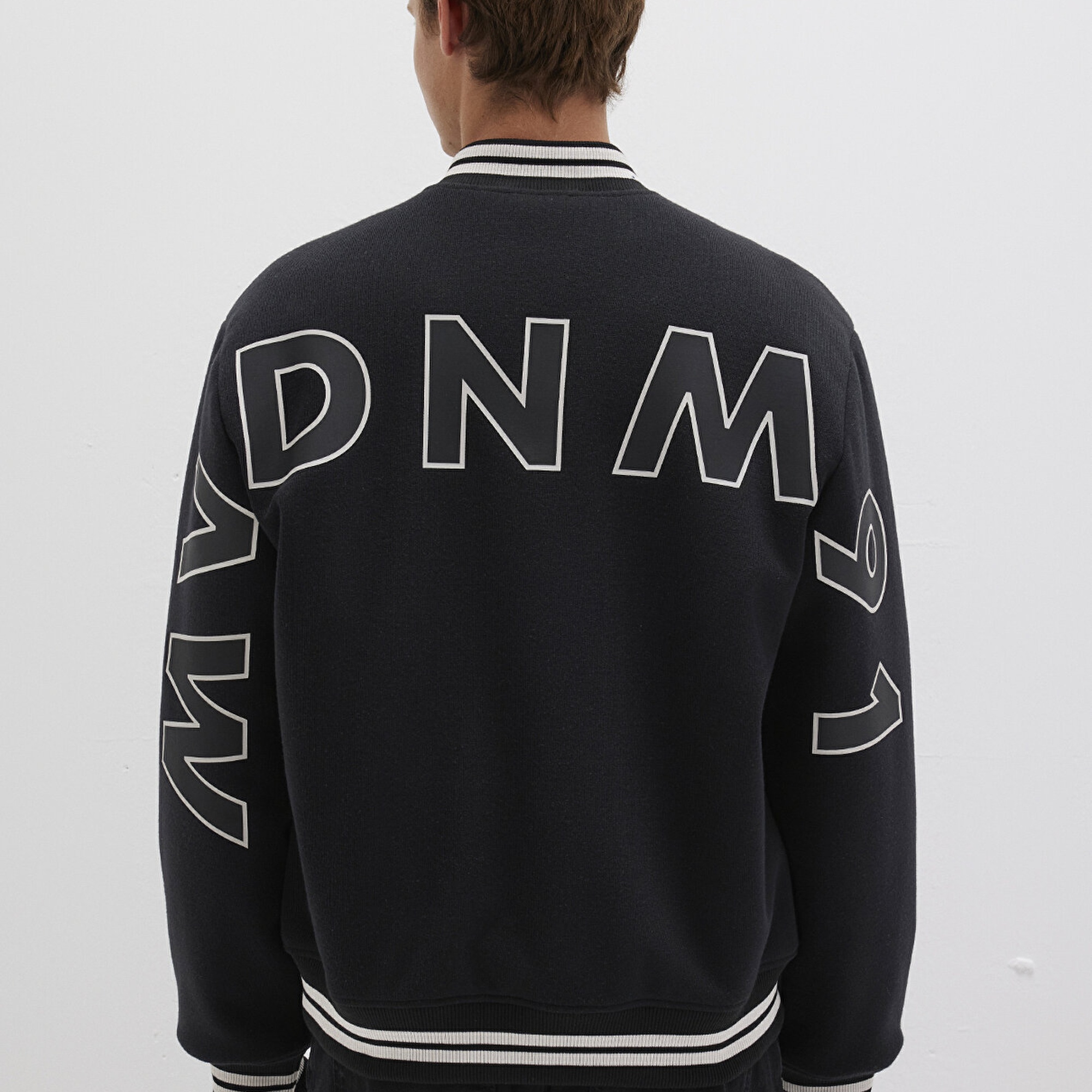 Mavi MV DNM Baskılı Bomber Ceket 0110214-71379