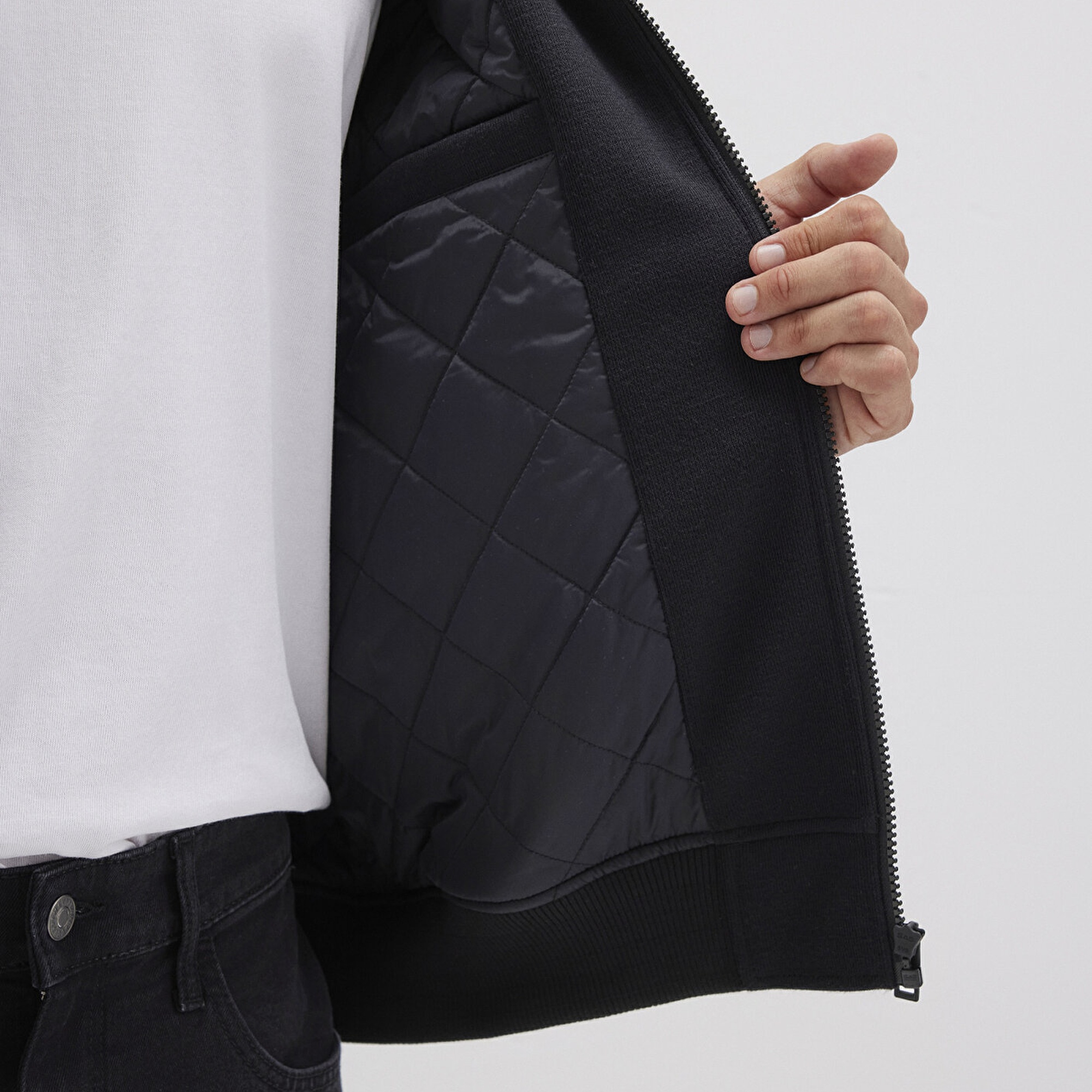 Mavi MV DNM Baskılı Bomber Ceket 0110214-71379