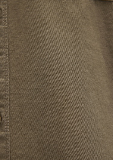  Mavi Haki Gömlek Regular Fit / Normal Kesim 0211658-71816