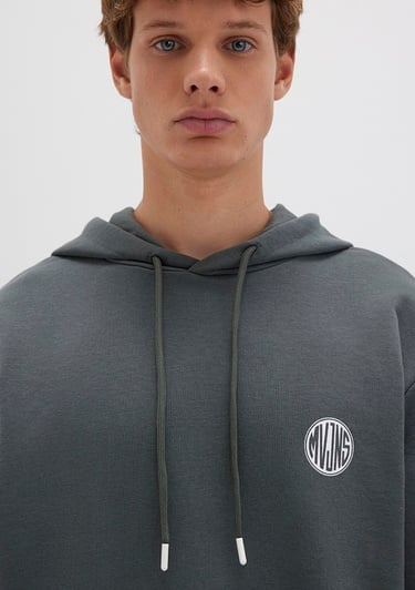  Mavi MVJNS Logo Baskılı Kapüşonlu Yeşil Sweatshirt 0611786-71598