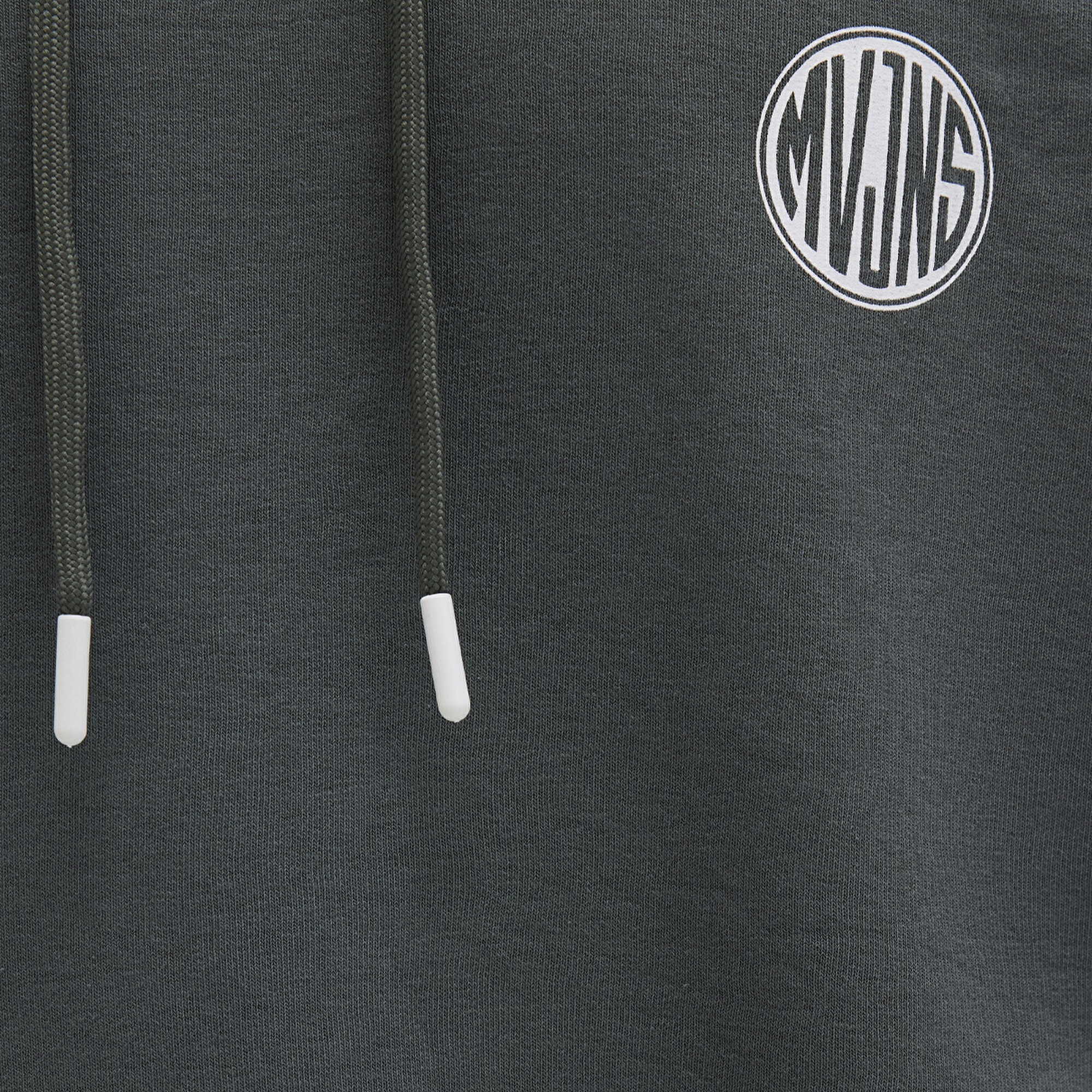 Mavi MVJNS Logo Baskılı Kapüşonlu Yeşil Sweatshirt 0611786-71598