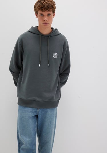  Mavi MVJNS Logo Baskılı Kapüşonlu Yeşil Sweatshirt 0611786-71598