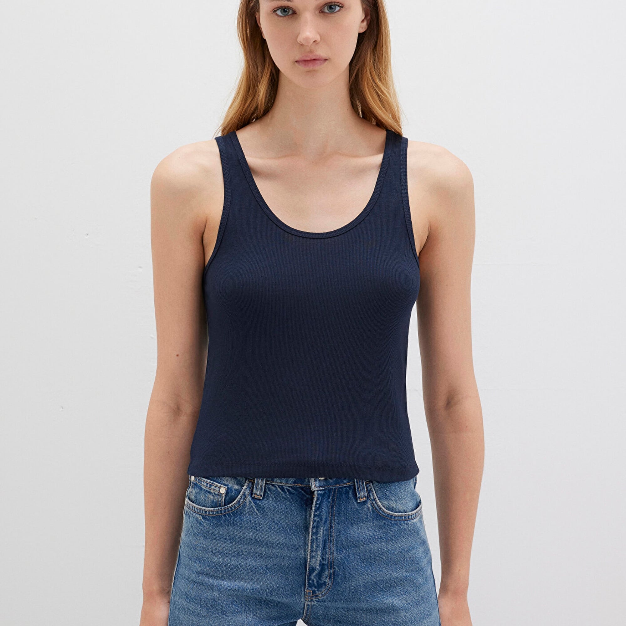 Mavi Lacivert Atlet Fitted / Vücuda Oturan Kesim 1613566-82318