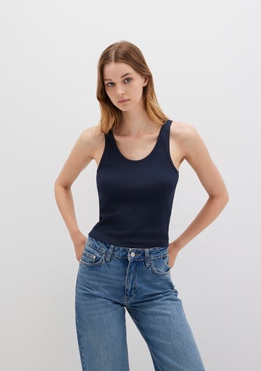  Mavi Lacivert Atlet Fitted / Vücuda Oturan Kesim 1613566-82318