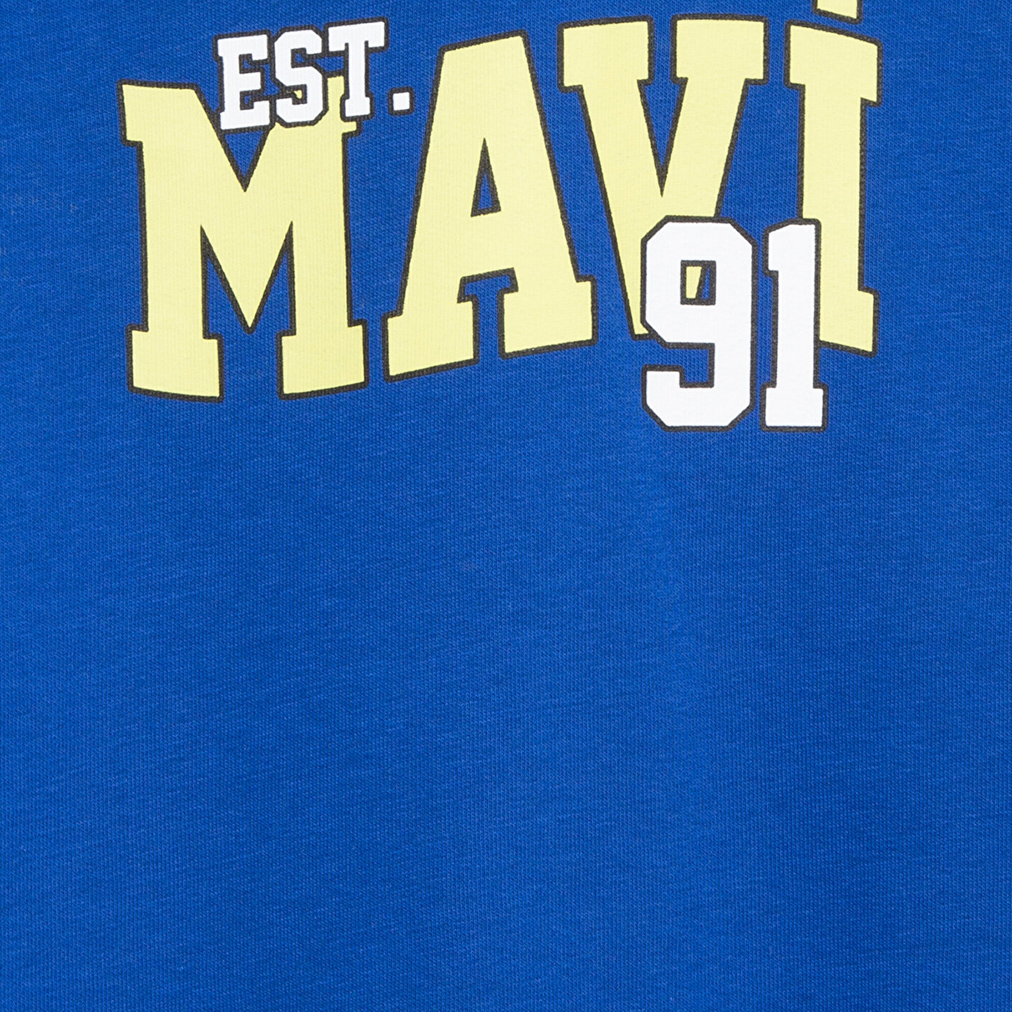 Mavi Mavi Baskılı Mavi Sweatshirt 6S10139-70576
