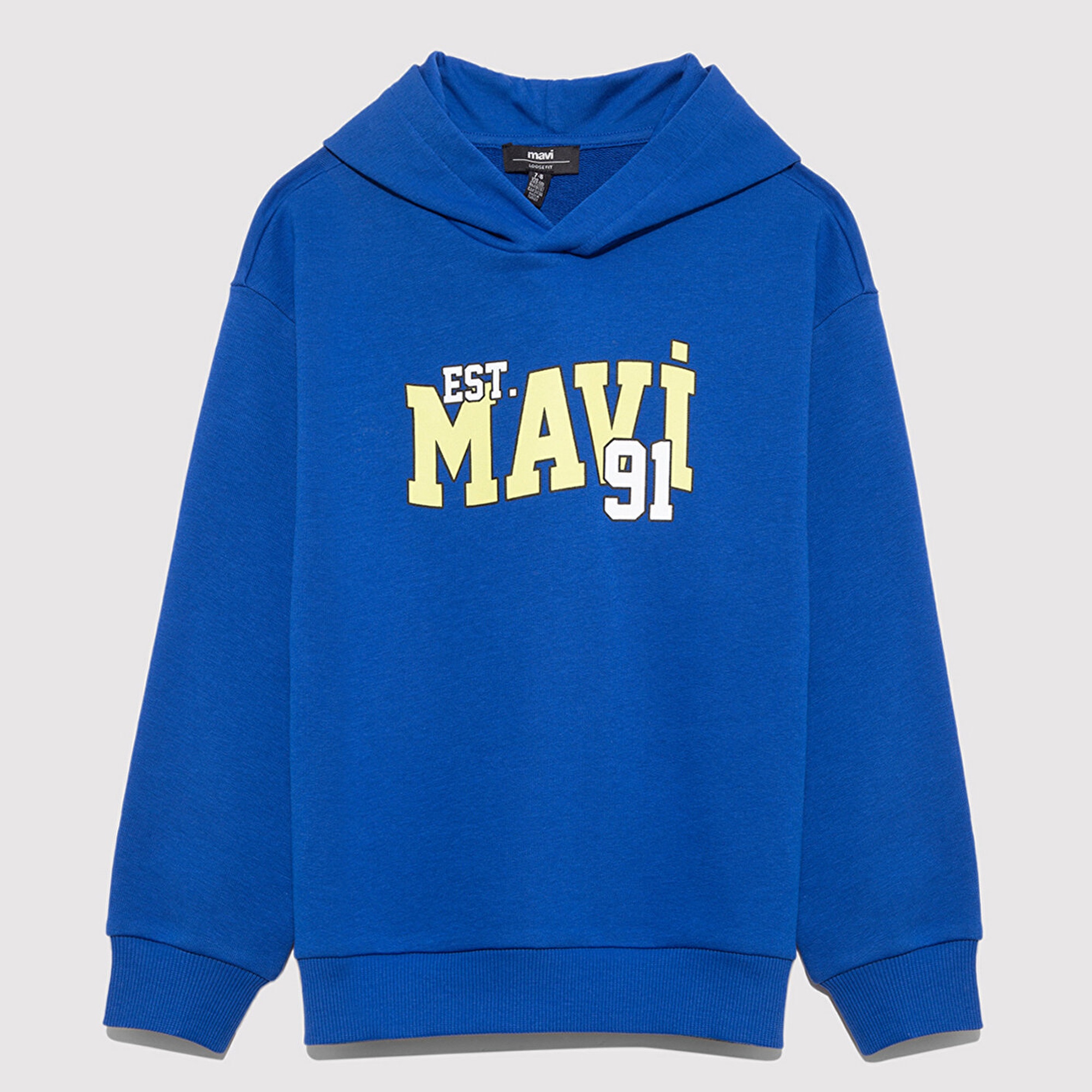 Mavi Mavi Baskılı Mavi Sweatshirt 6S10139-70576