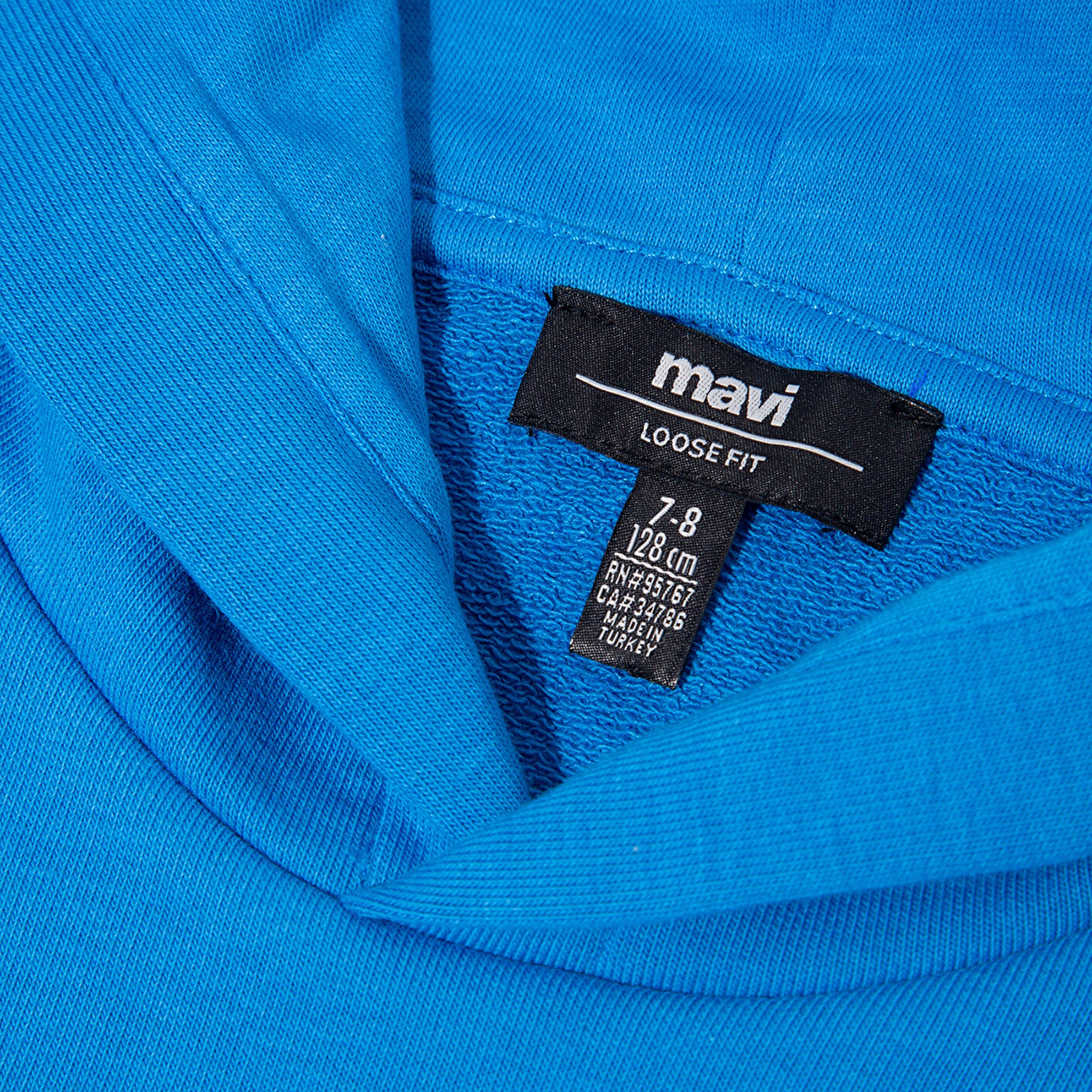 Mavi Playstation Baskılı Mavi Sweatshirt 6S10131-70772