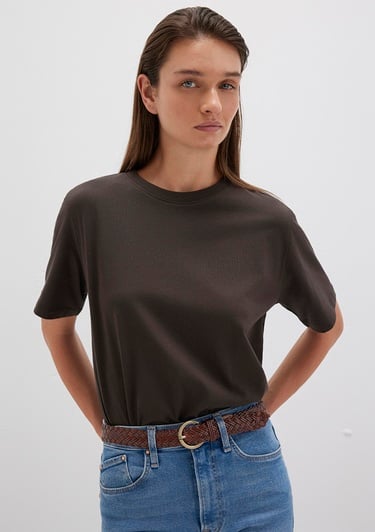  Mavi Kahverengi Suni Deri Kemer 1913579-26823