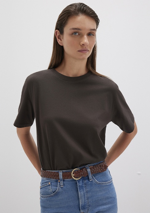  Mavi Kahverengi Suni Deri Kemer 1913579-26823