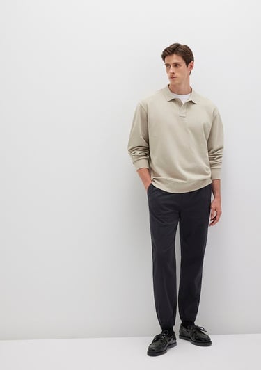  Mavi Siyah Jogger Pantolon 0010481-80022