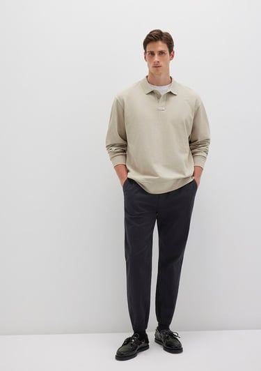  Mavi Siyah Jogger Pantolon 0010481-80022