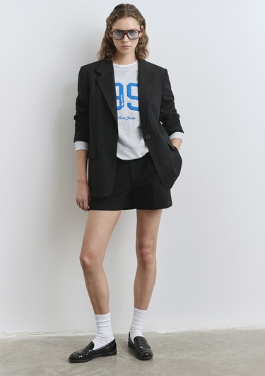  Mavi Siyah Blazer 1110775-85353