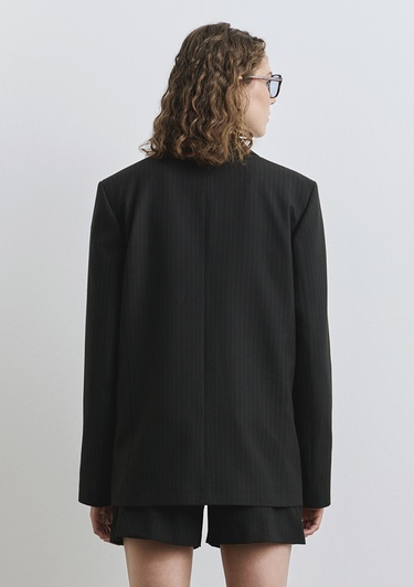  Mavi Siyah Blazer 1110775-85353