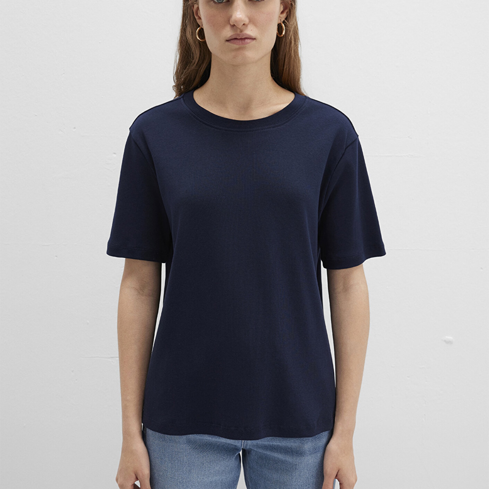 Mavi Mavi Basic Tişört Semi Slim Fit / Yarı Dar Kesim 1612916-86623