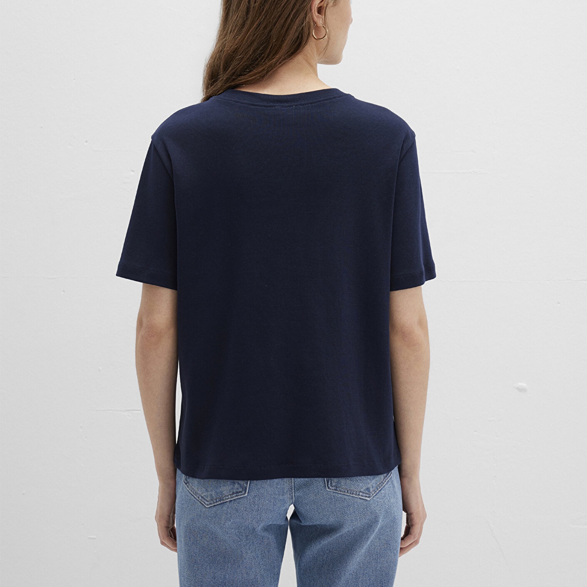 Mavi Mavi Basic Tişört Semi Slim Fit / Yarı Dar Kesim 1612916-86623