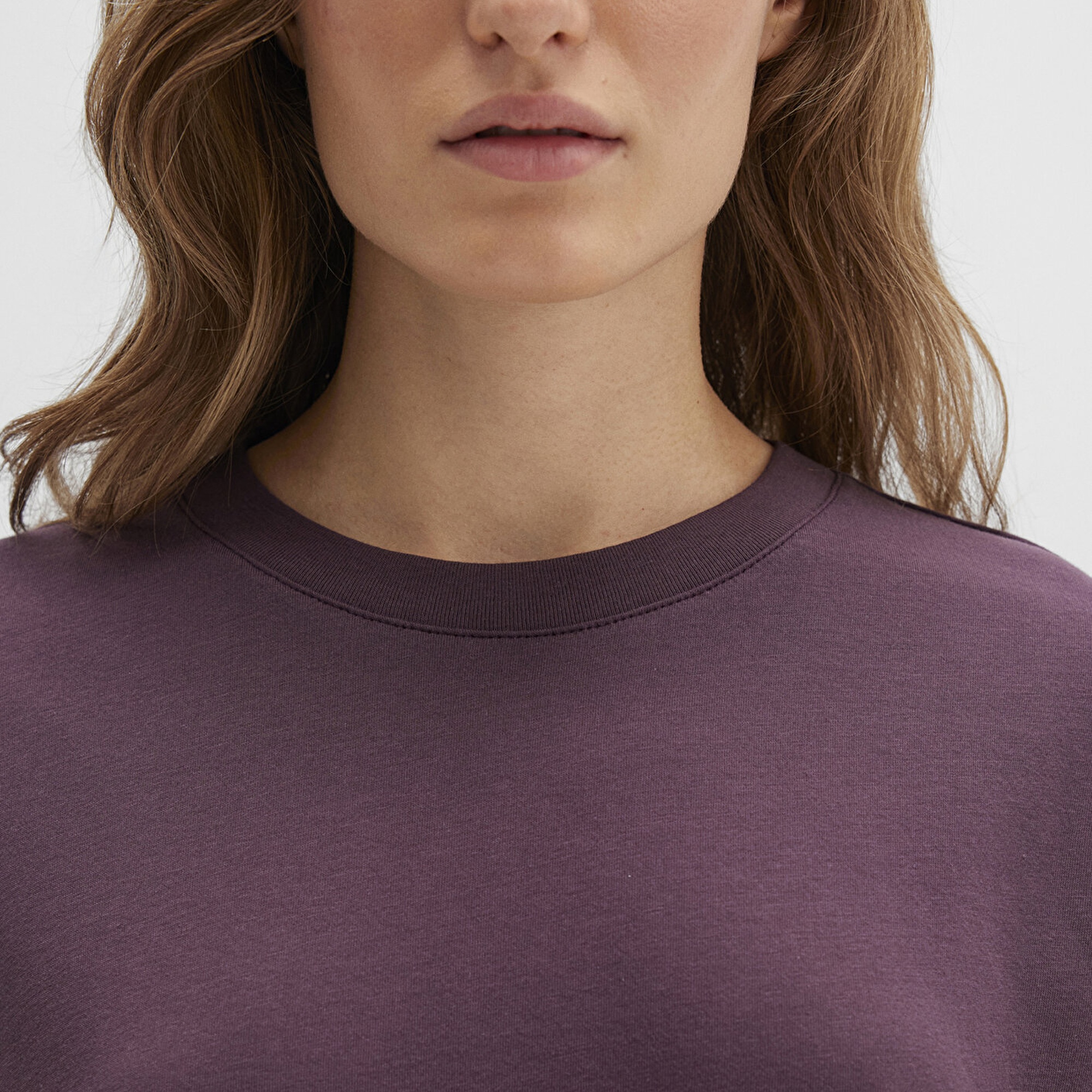 Mavi Bordo Basic Tişört Regular Fit / Normal Kesim 1600955-70434