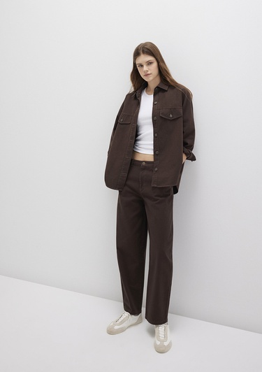  Mavi Kahverengi Pantolon 1011027-88067