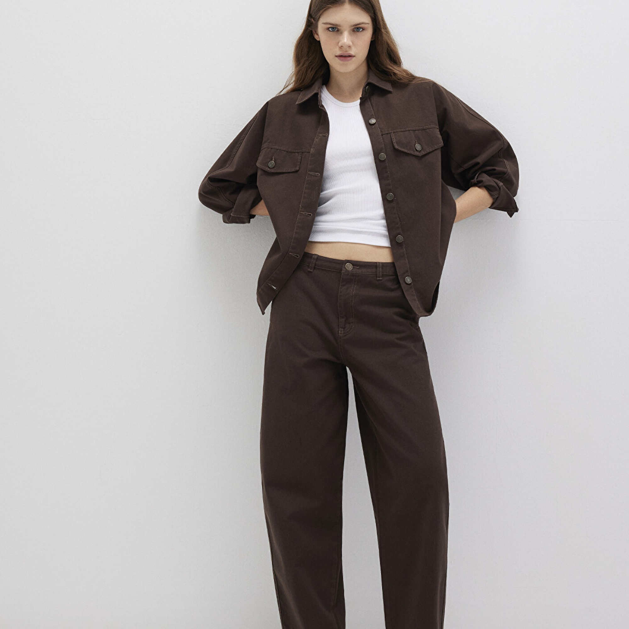 Mavi Kahverengi Pantolon 1011027-88067