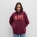Mavi Mavi Logo Baskılı Kapüşonlu Gri Sweatshirt 1600361-34322