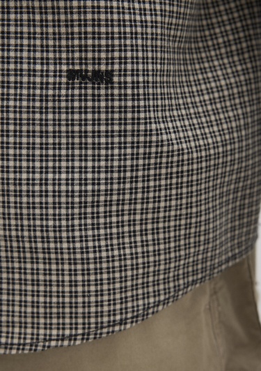  Mavi Kareli Renkli Gömlek Oversize / Geniş Kesim 0211689-90910