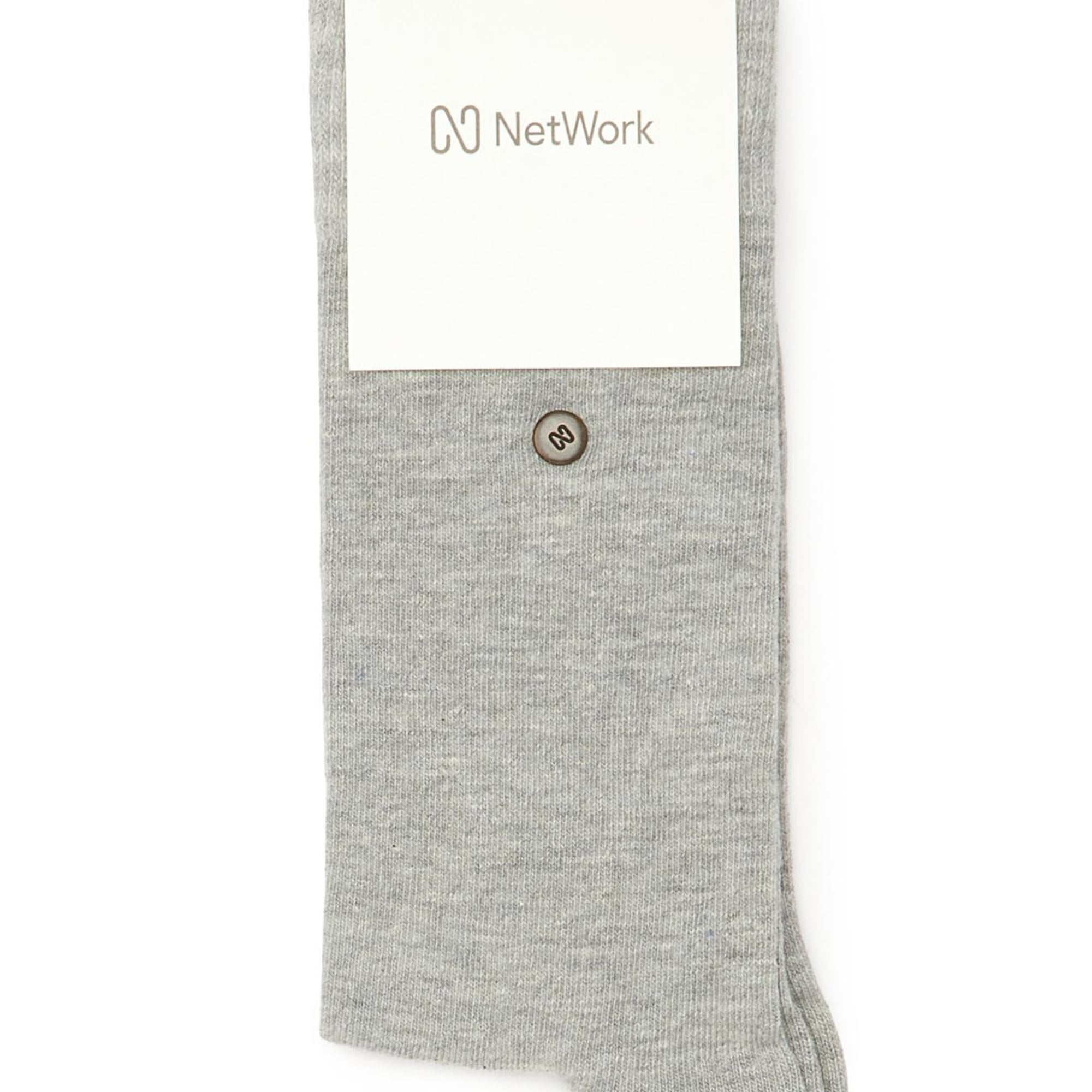 Network Erkek Gri Çorap