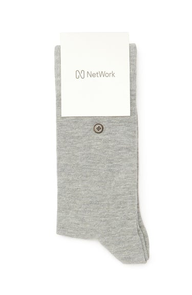  Network Erkek Gri Çorap