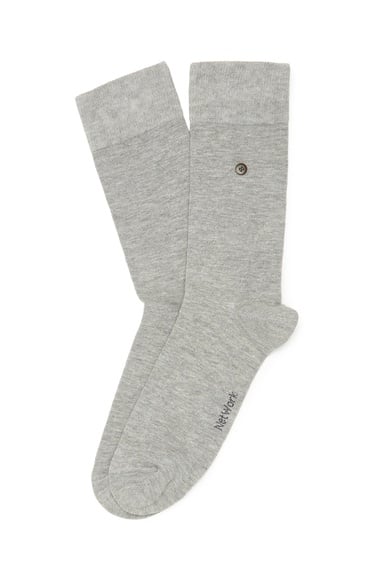  Network Erkek Gri Çorap
