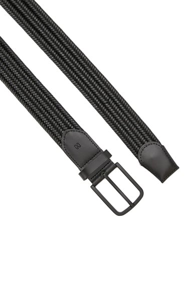  Network Erkek Siyah Deri Kemer