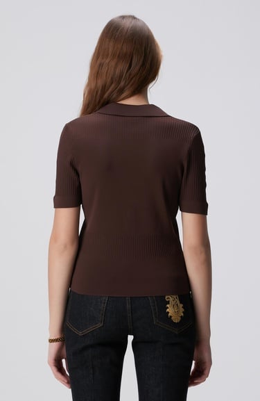  Network Kadın Acı Kahve Düğme Detaylı Kazak