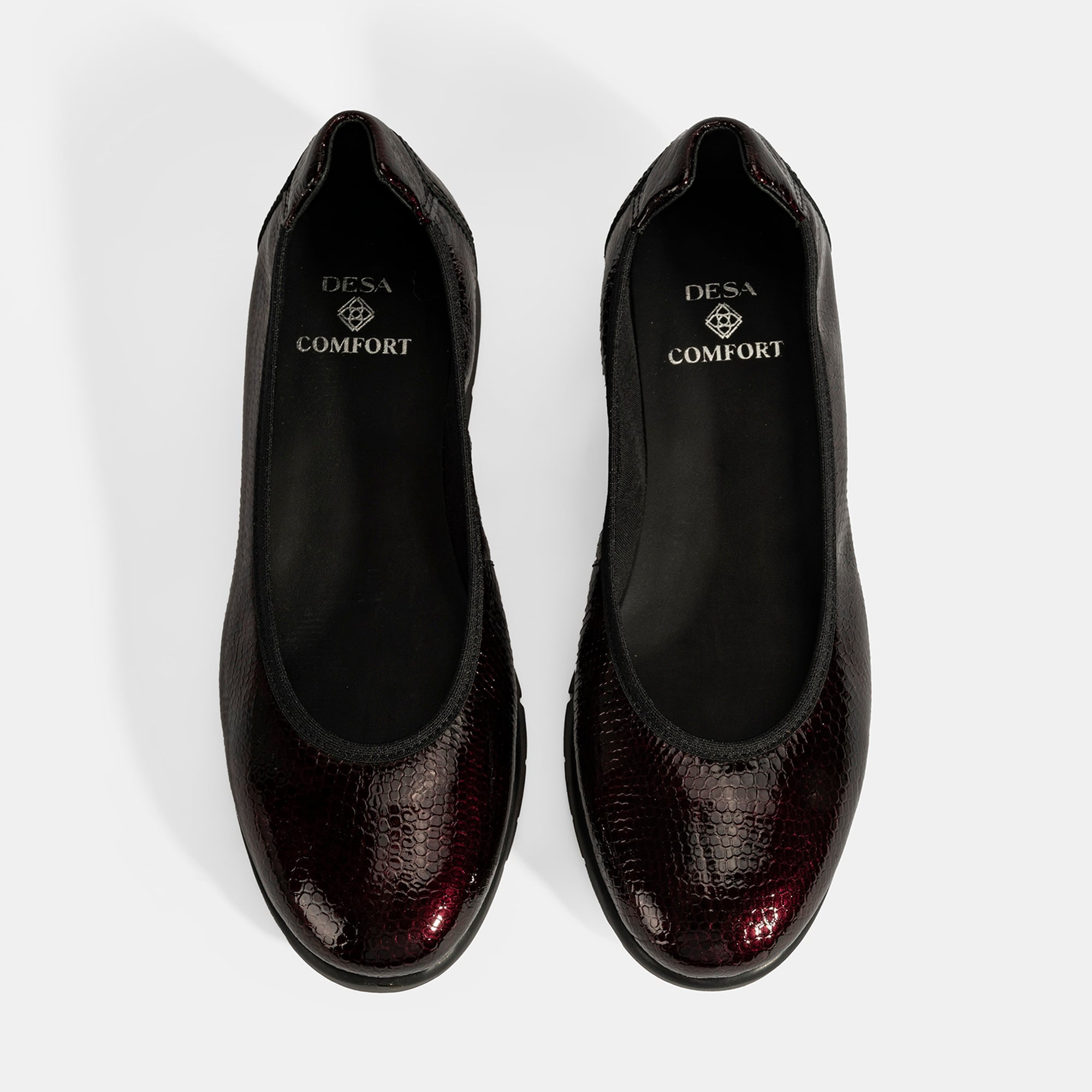 Kadın Bordo DesaComfort Günlük Deri Ayakkabı